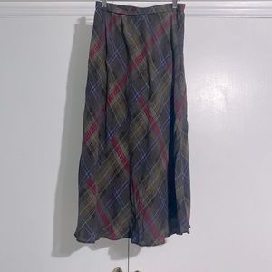 Plaid skirt